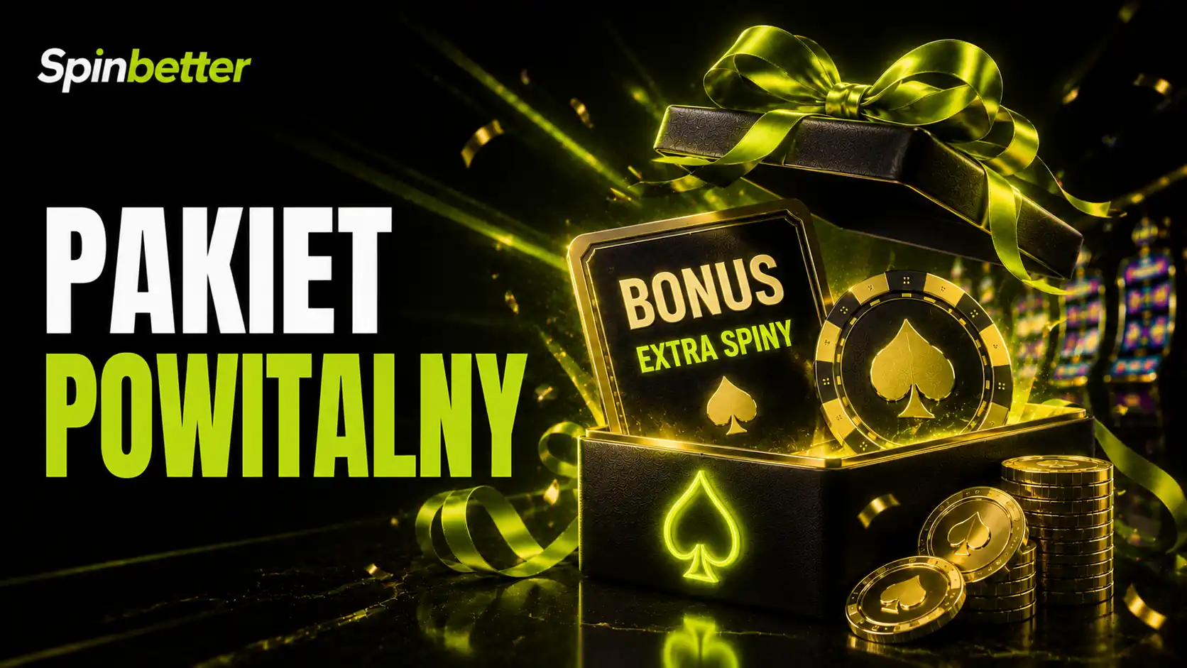 Bonus SpinBetter — pakiet powitalny na cztery depozyty